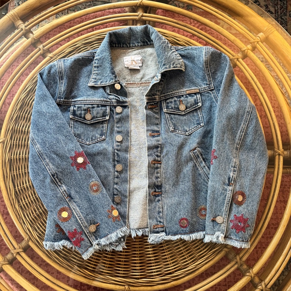 Calvin Klein Jeans Blue Denim Jacket